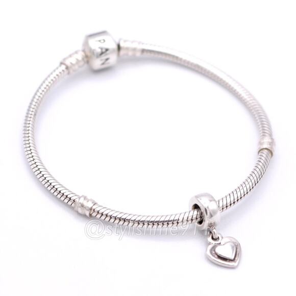 Copied - Authentic PANDORA Silver Heart Dangle - 790373 - Picture 5 of 11
